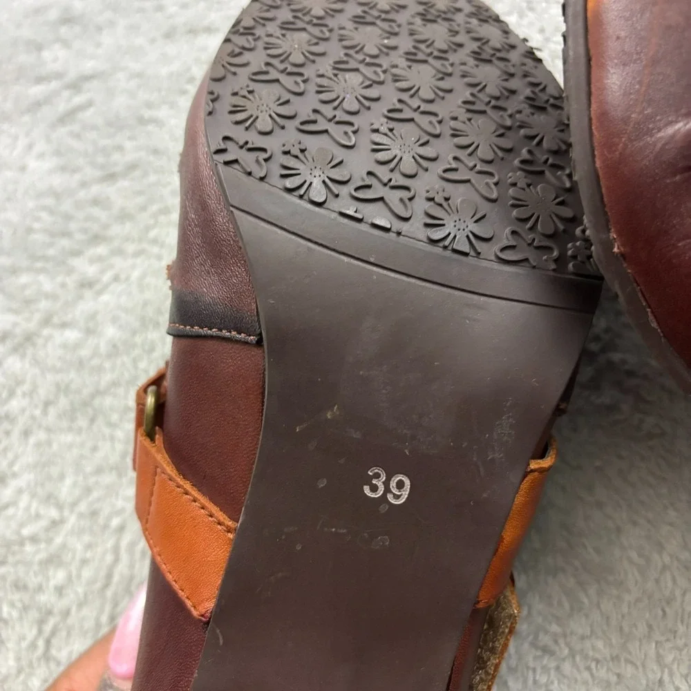 Spring Step L'Artiste Wondrous Ankle Bootie Womens 39 Multicolor Leather Witchy - Picture 6 of 10